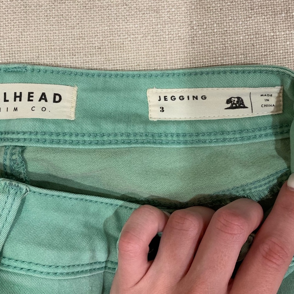 Bullhead denim teal jeggings - Picture 6 of 8